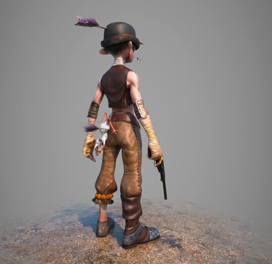 Billy Three Arrows
Maya
Zbrush
Substance Painter
Marmoset
Photoshop
