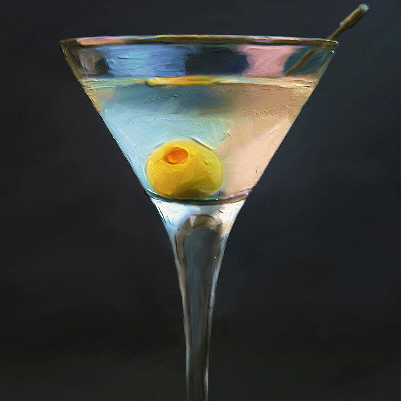 Dirty Martini Cocktail no.2