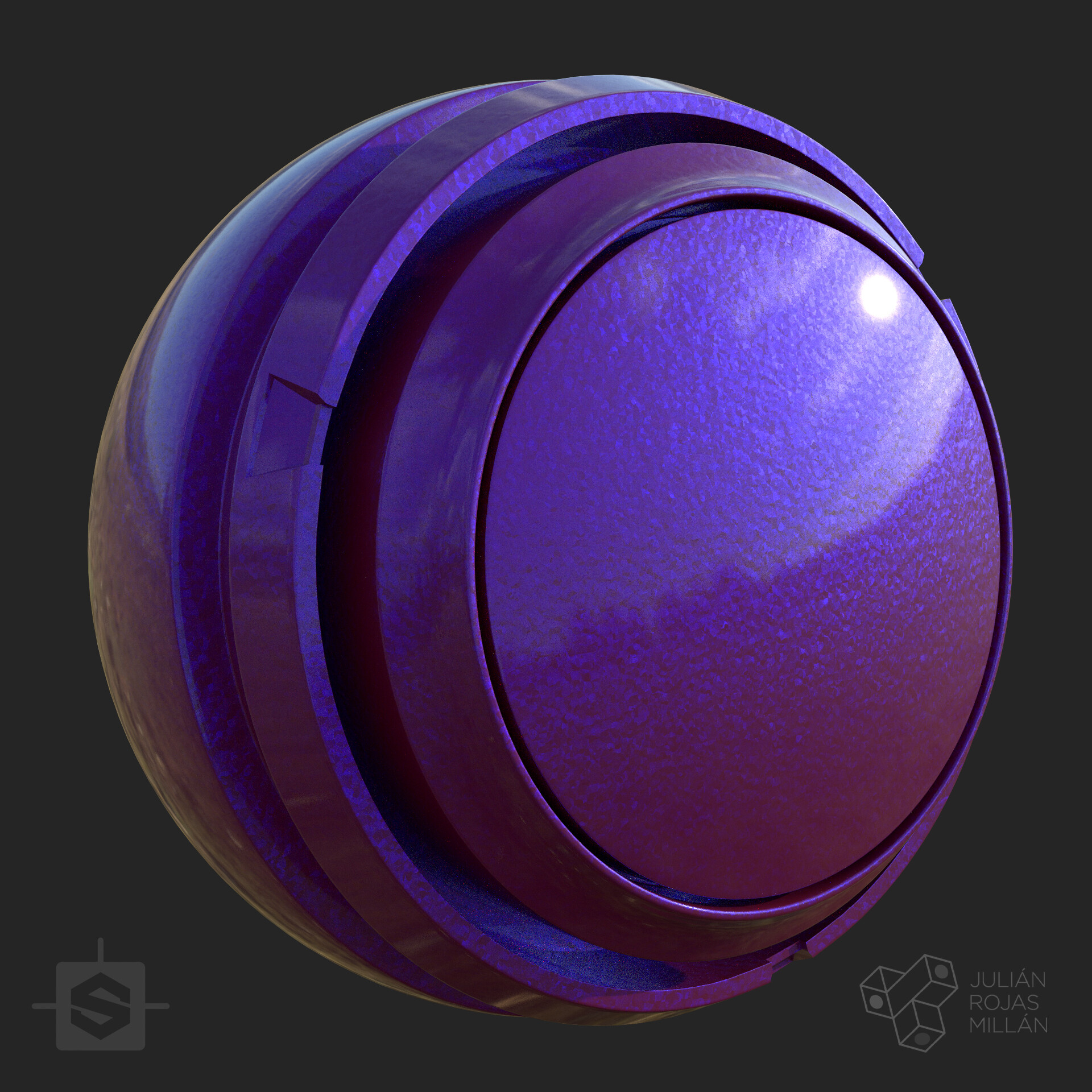 ArtStation Substance Designer Car Paint MDL Material