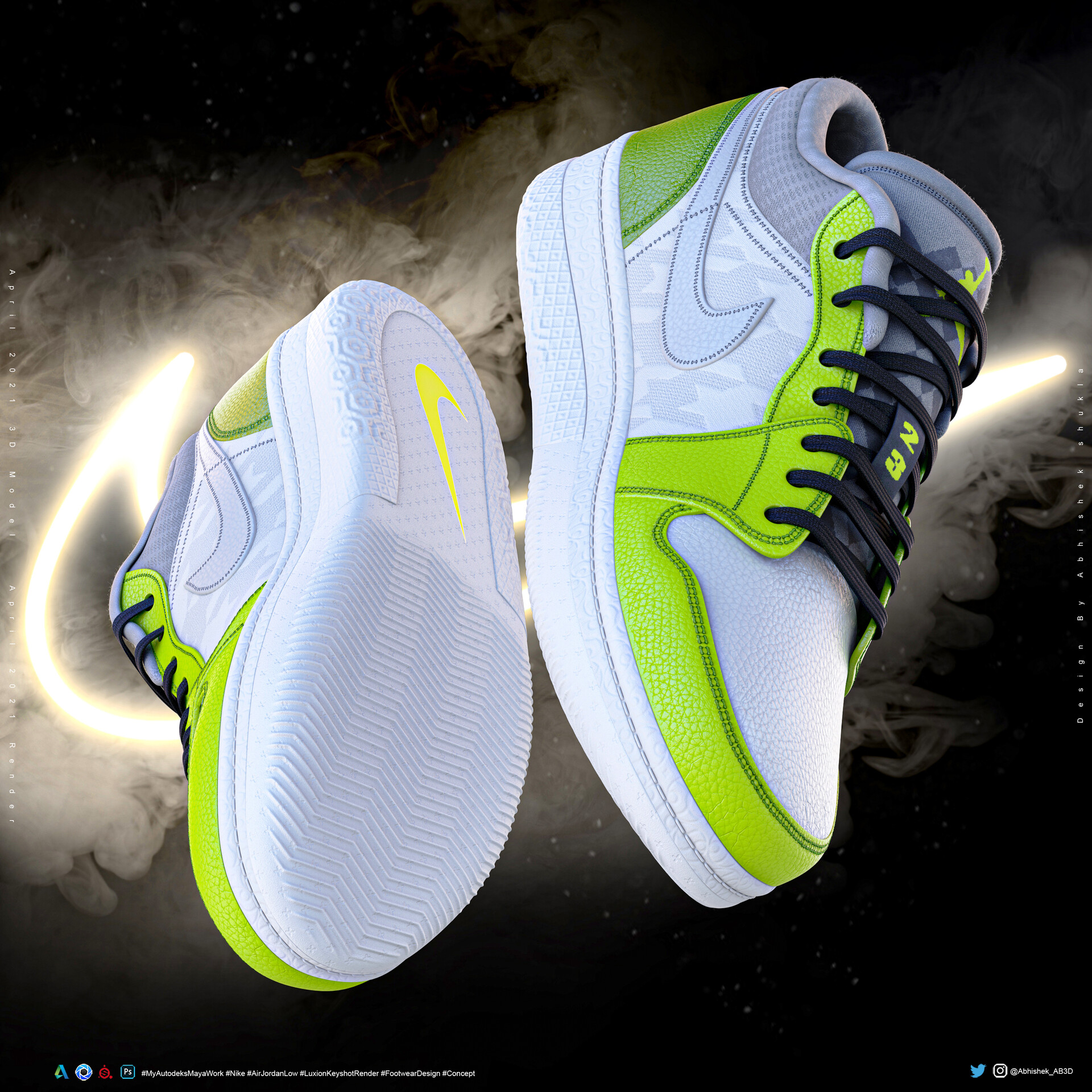 ArtStation - Nike Air Jordan 1 x Pokemon - concept