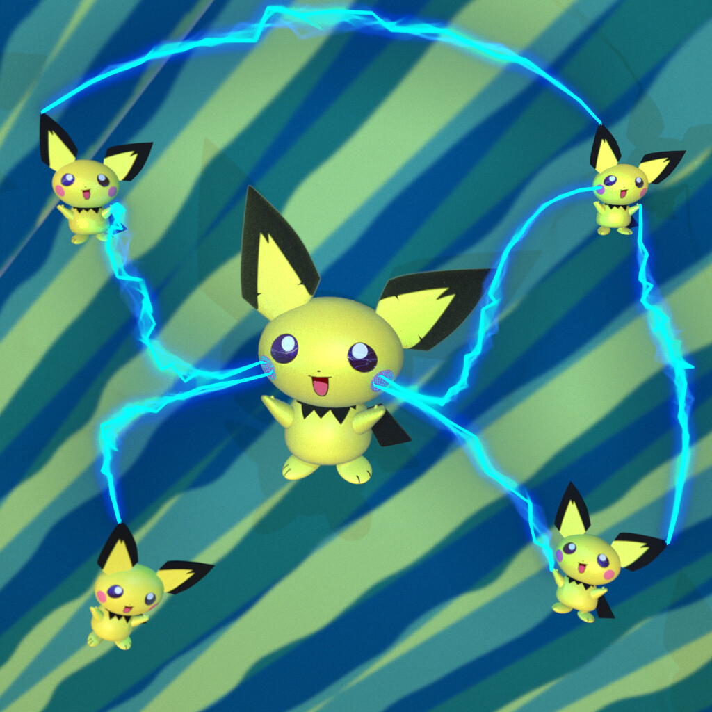 ArtStation Pichu Pokemon №172