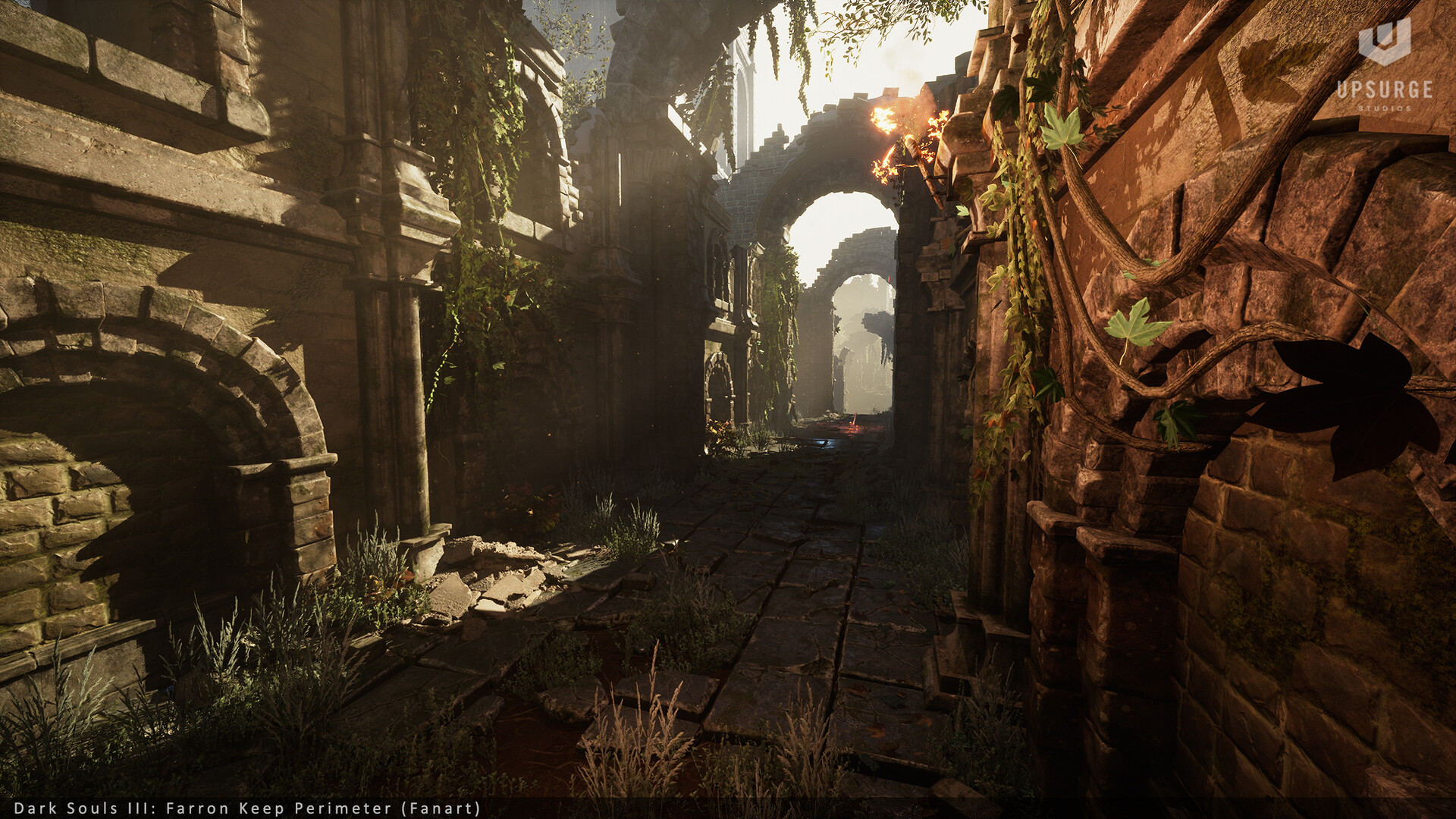 Dark Souls 3 Farron Keep Map Artstation - [Ue5] Dark Souls Iii: Farron Keep Perimeter