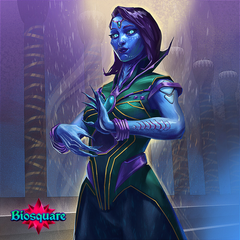 Biosquare TCG Illustrations