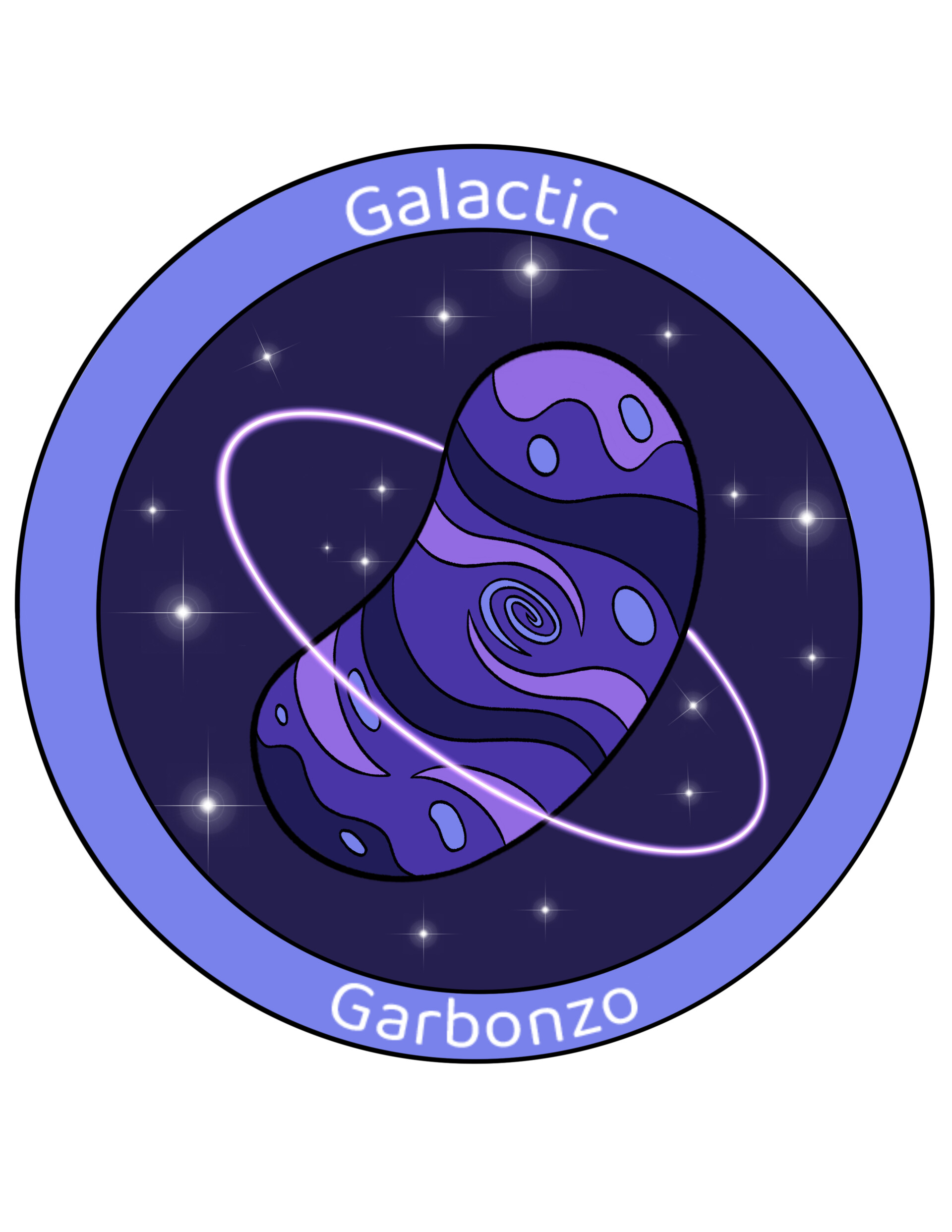ArtStation Galactic Garbanzo Logo