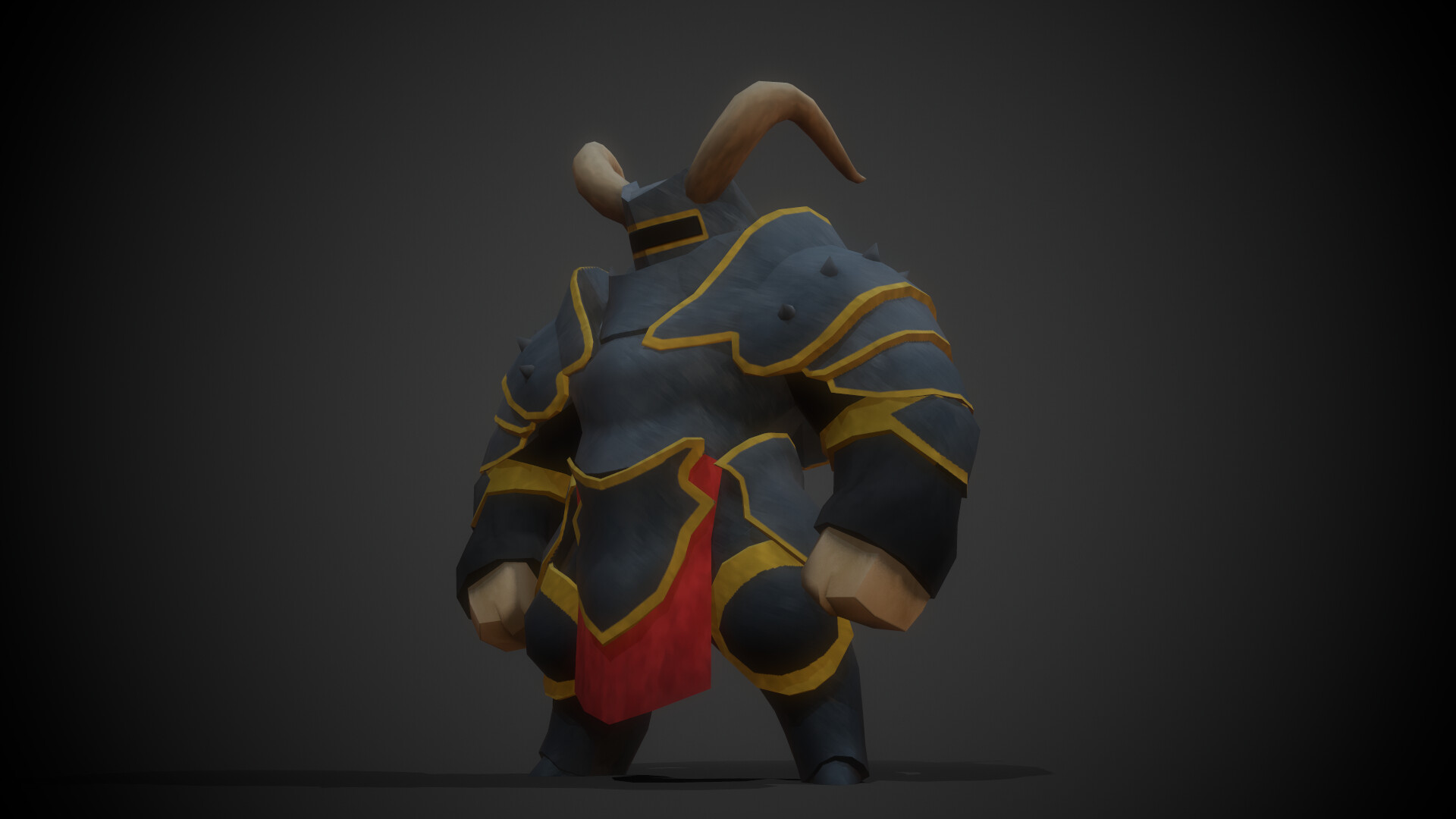 ArtStation - Chunky Knight texture practice