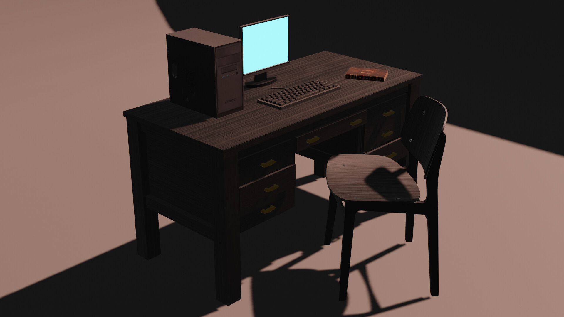 ArtStation - Study Desk