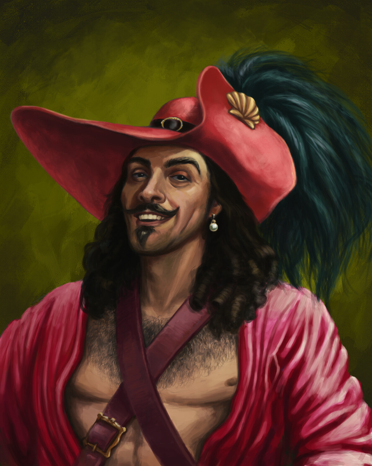 A portrait of the flamboyant Captain Zord.