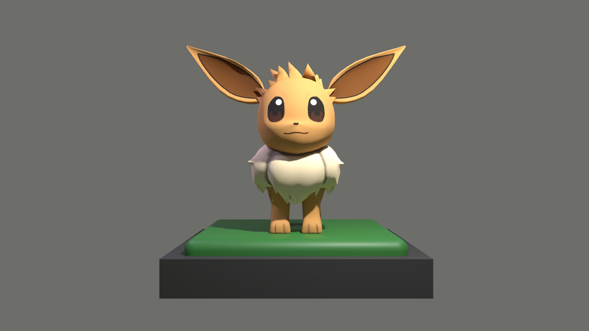 Pokemon Eevee 3D Model - 3DCADBrowser