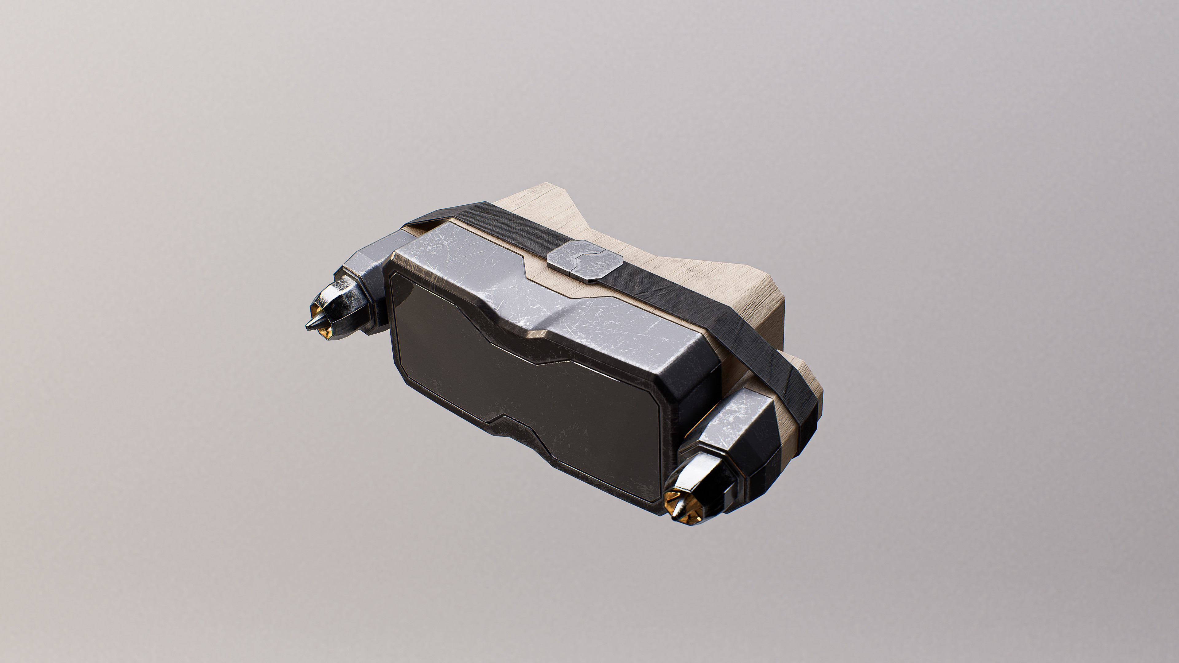 VR Jet Engine Headset - Unreal Engine Render