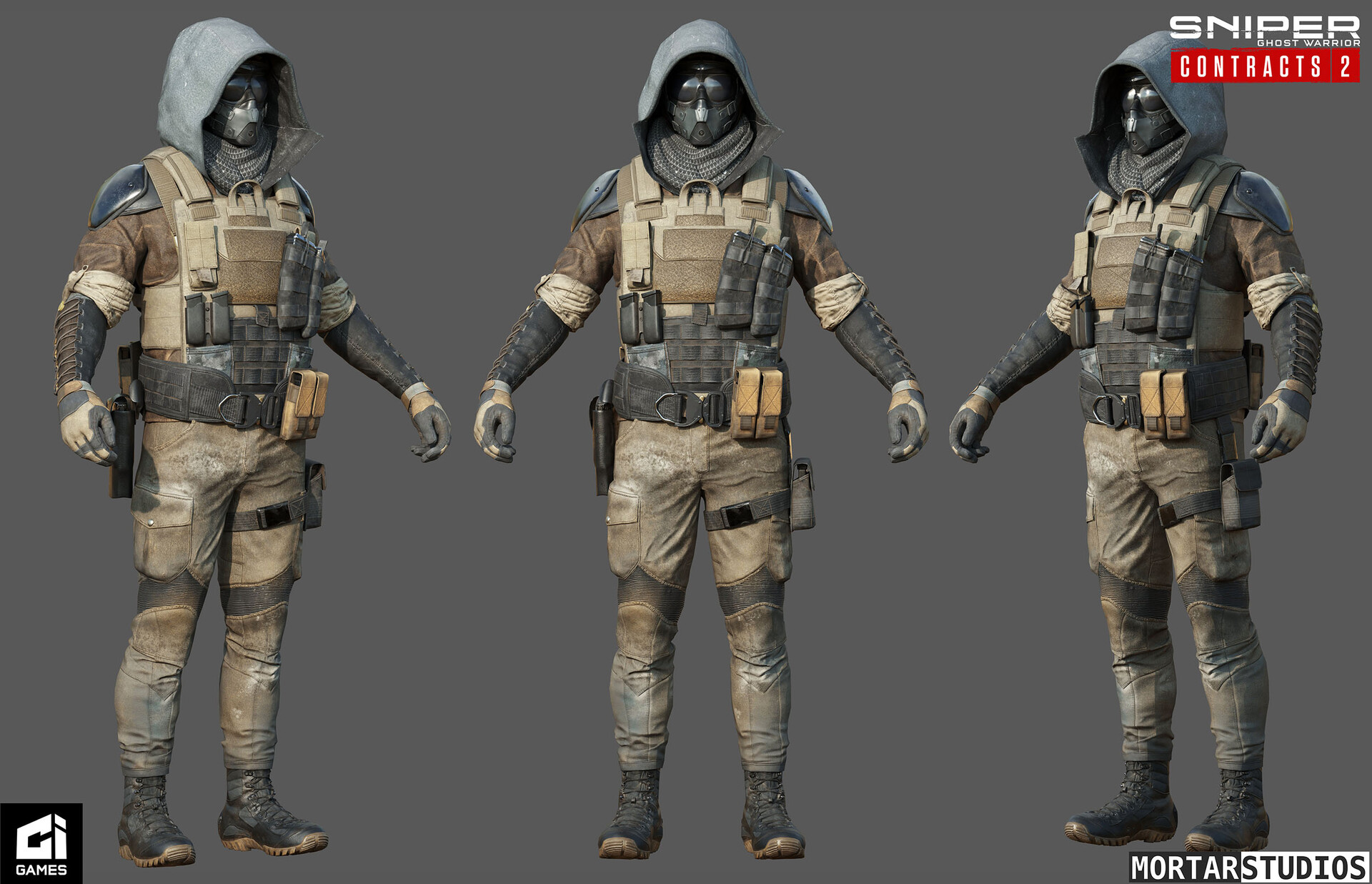 3D Character Artist - Raven - Sniper Ghost Warrior Contracts 2