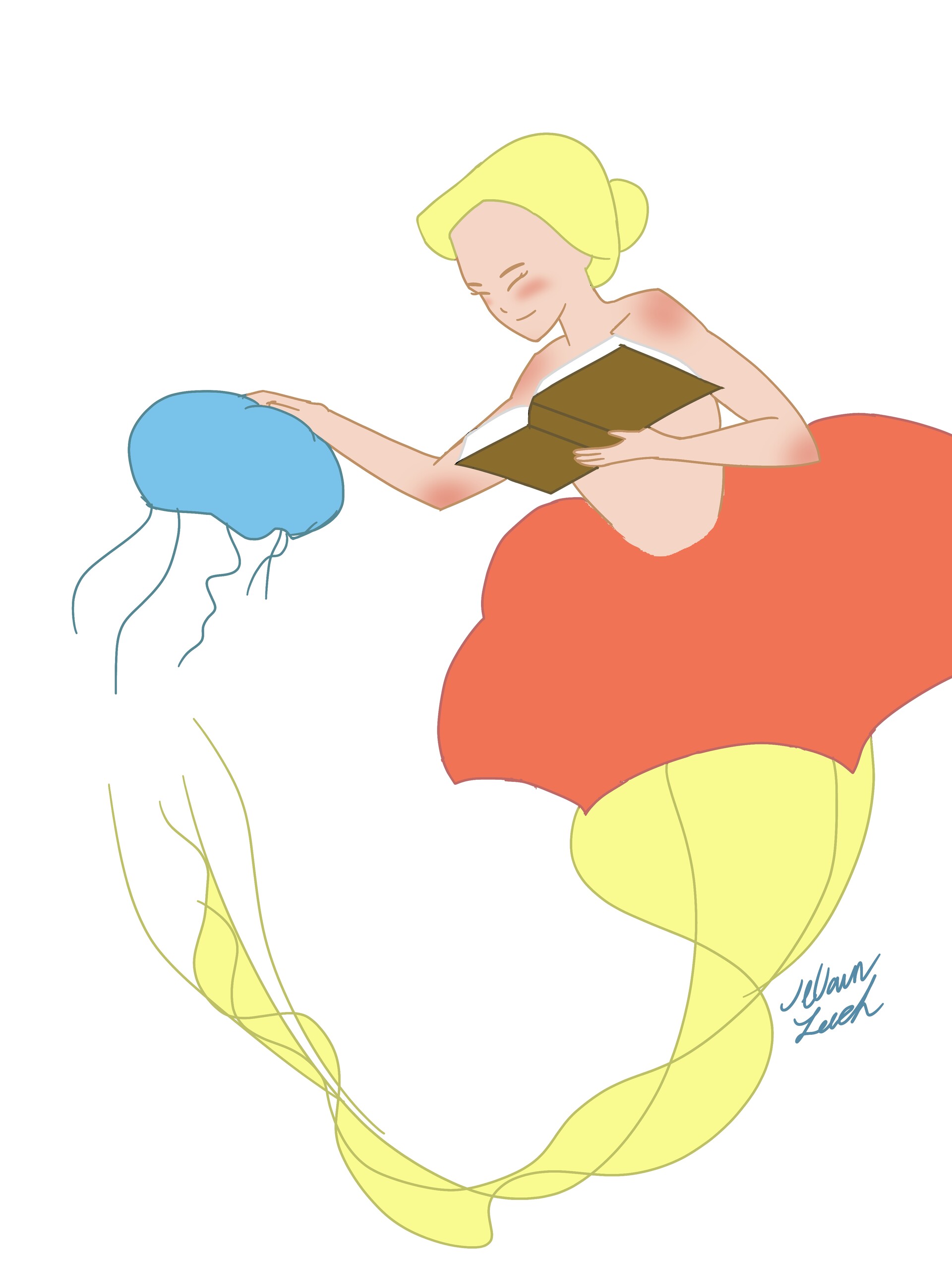 ArtStation - Mermaid Jellyfish