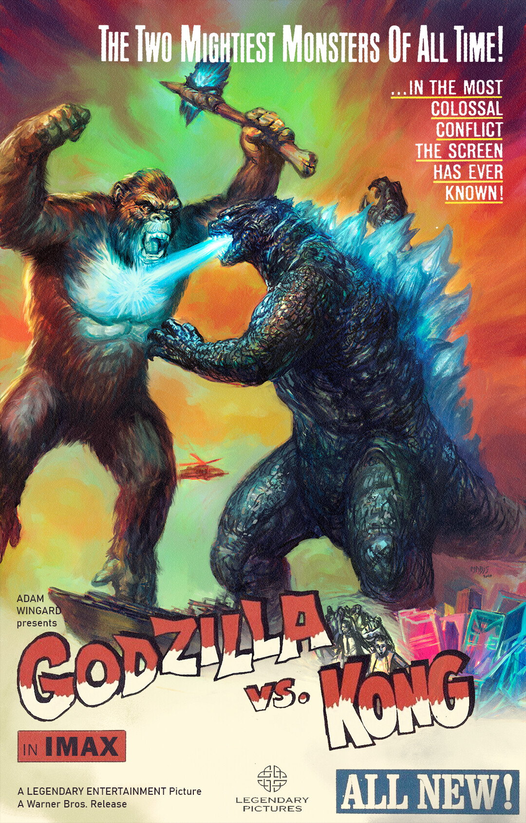 ArtStation Godzilla Kong Fan Art