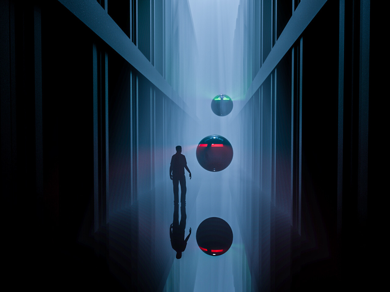 Tragedy struck when Conrad, his mind preoccupied with work, mistakenly stepped off the elevator at R&amp;D.