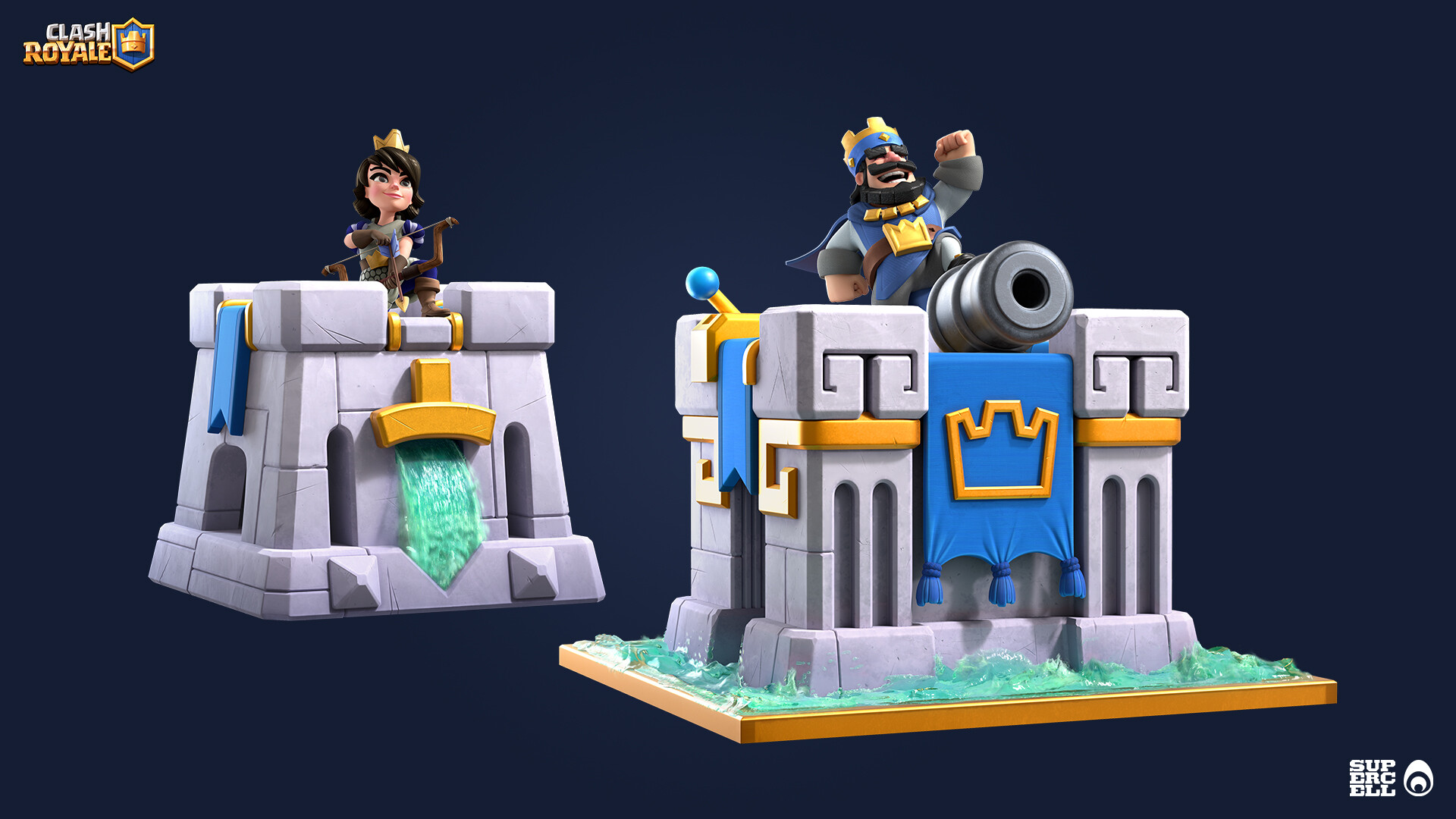 Ocellus Services Clash Royale Season 15 Clan Wars Tower Skin