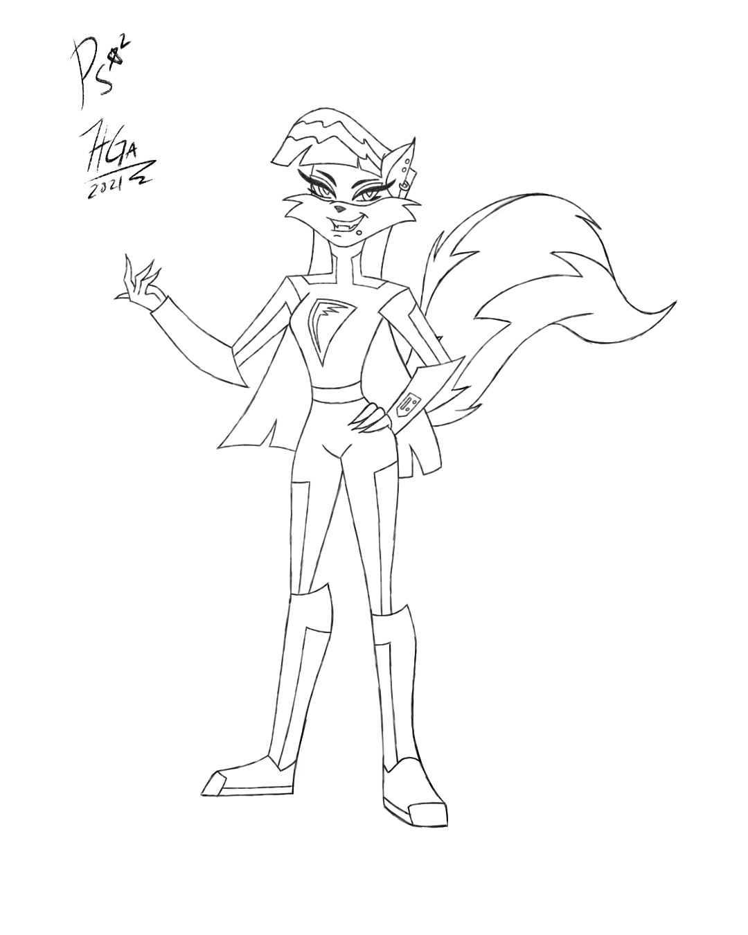 Artstation - Loonatics Unleashed Oc-Presca Pussycat