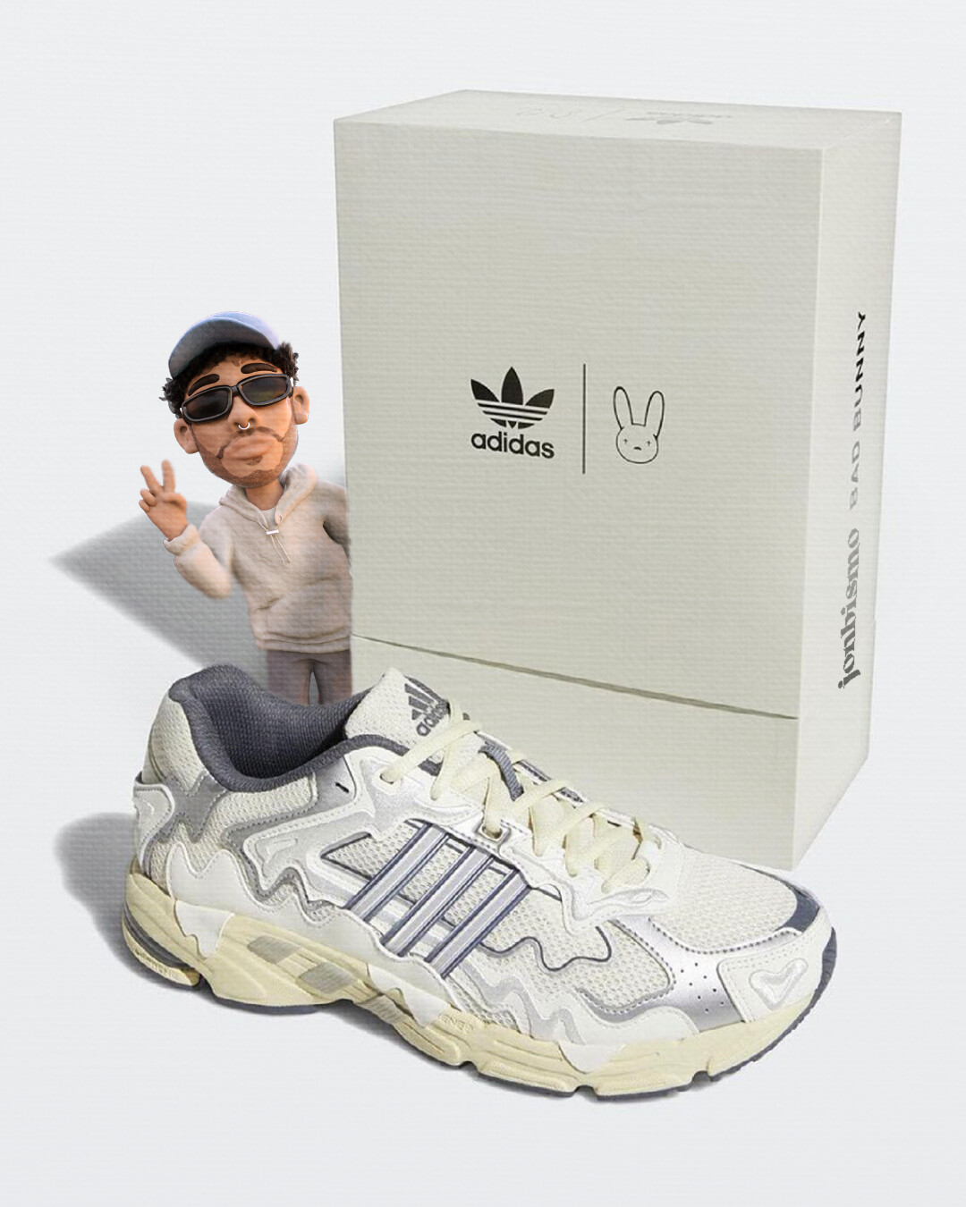 bad bunny adidas blancos