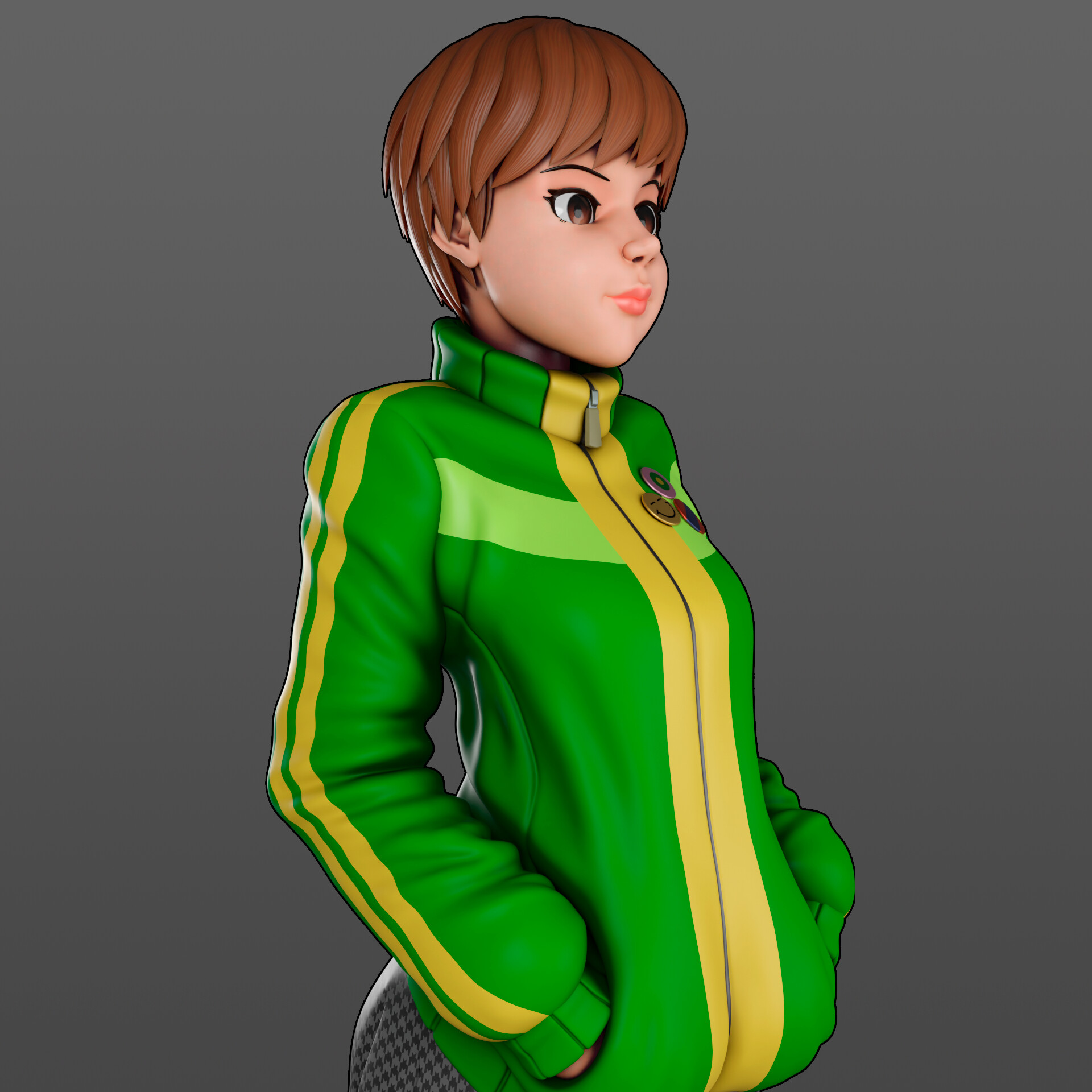 Antonio MG - Chie - Persona 4 Fanart