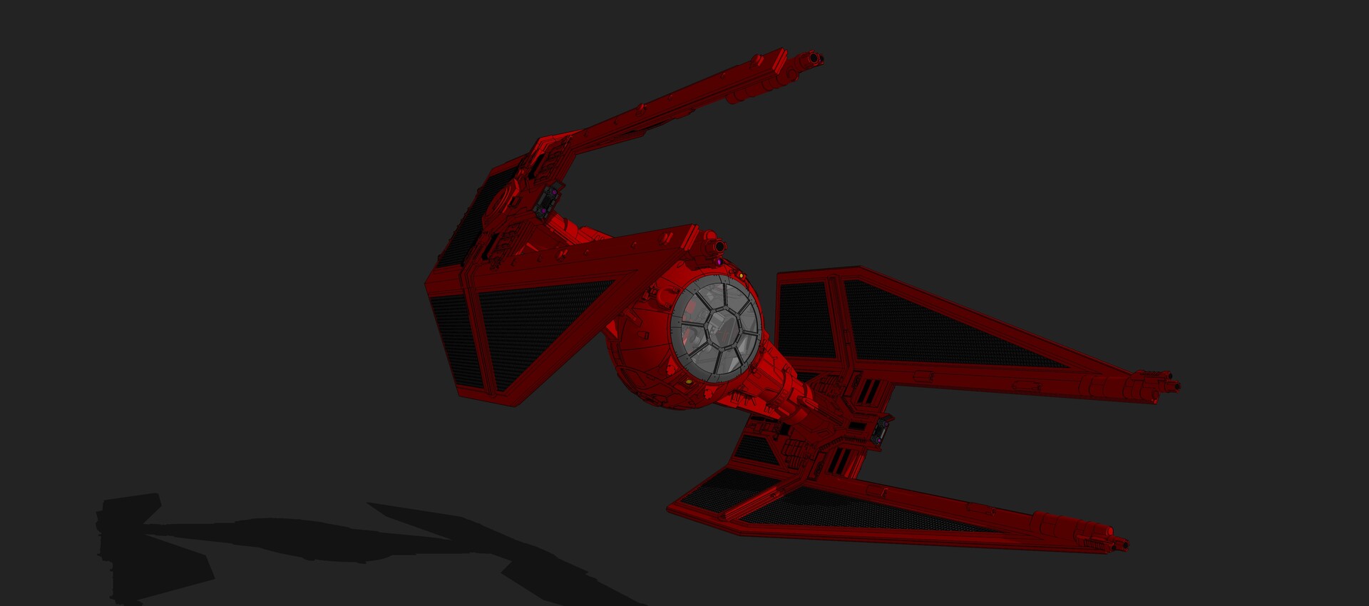 tie interceptor red