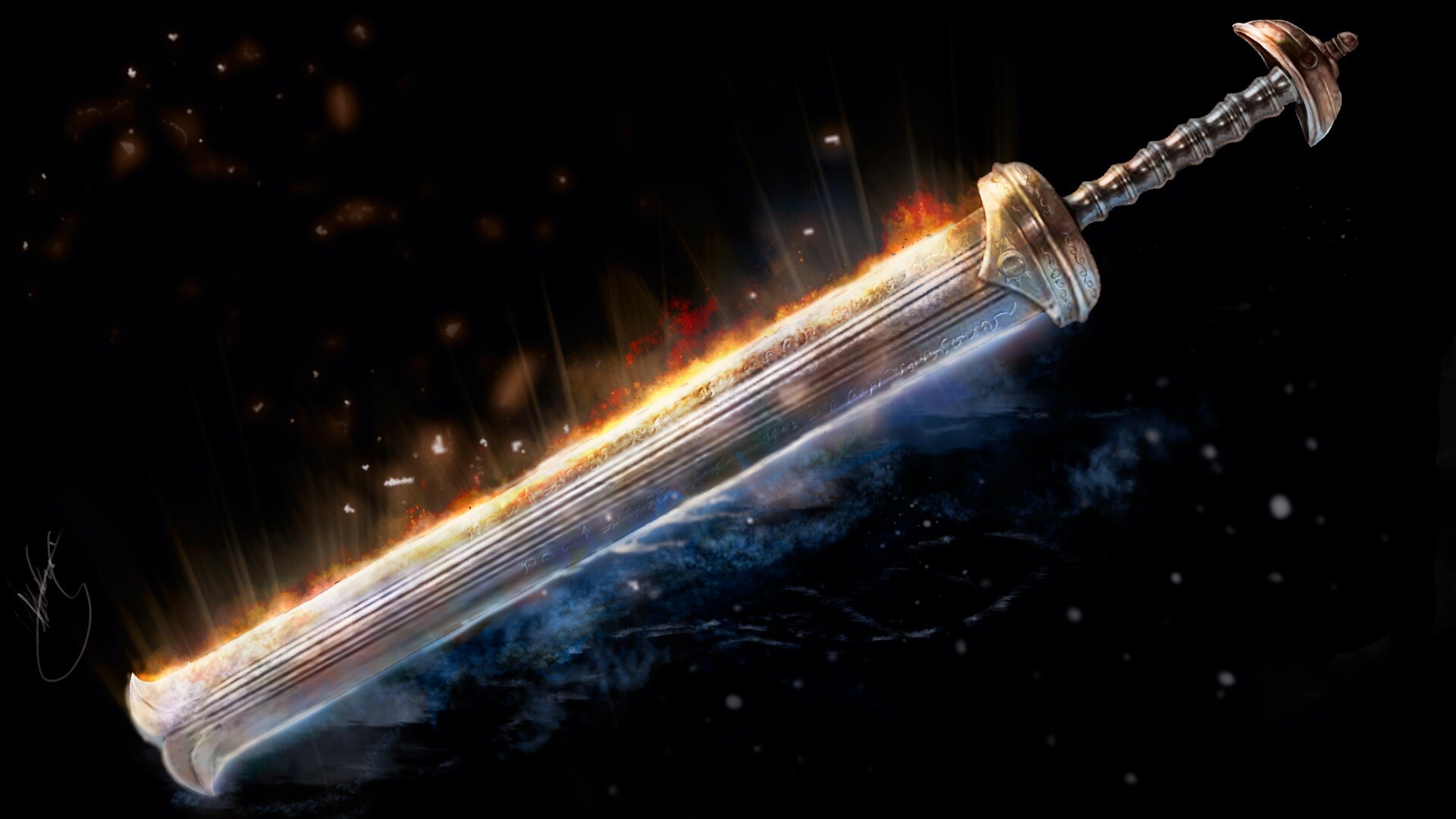ArtStation - Eclipse sword