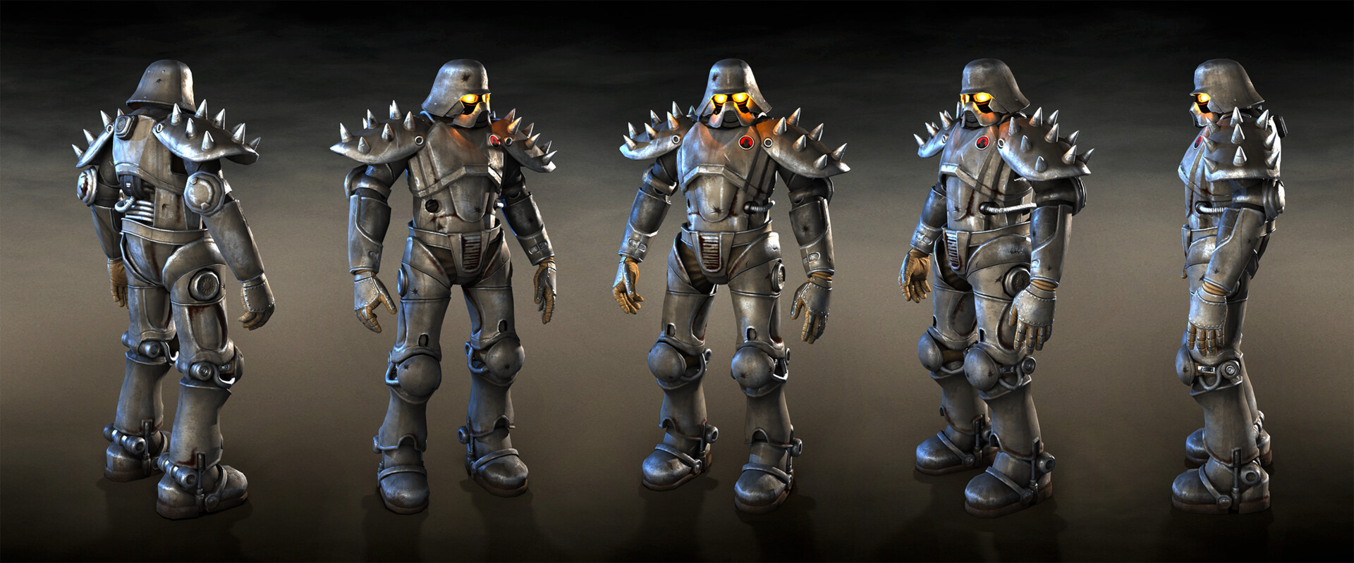 Vladimir Pesic UnderRail Spiked Steel Armor Fan Art