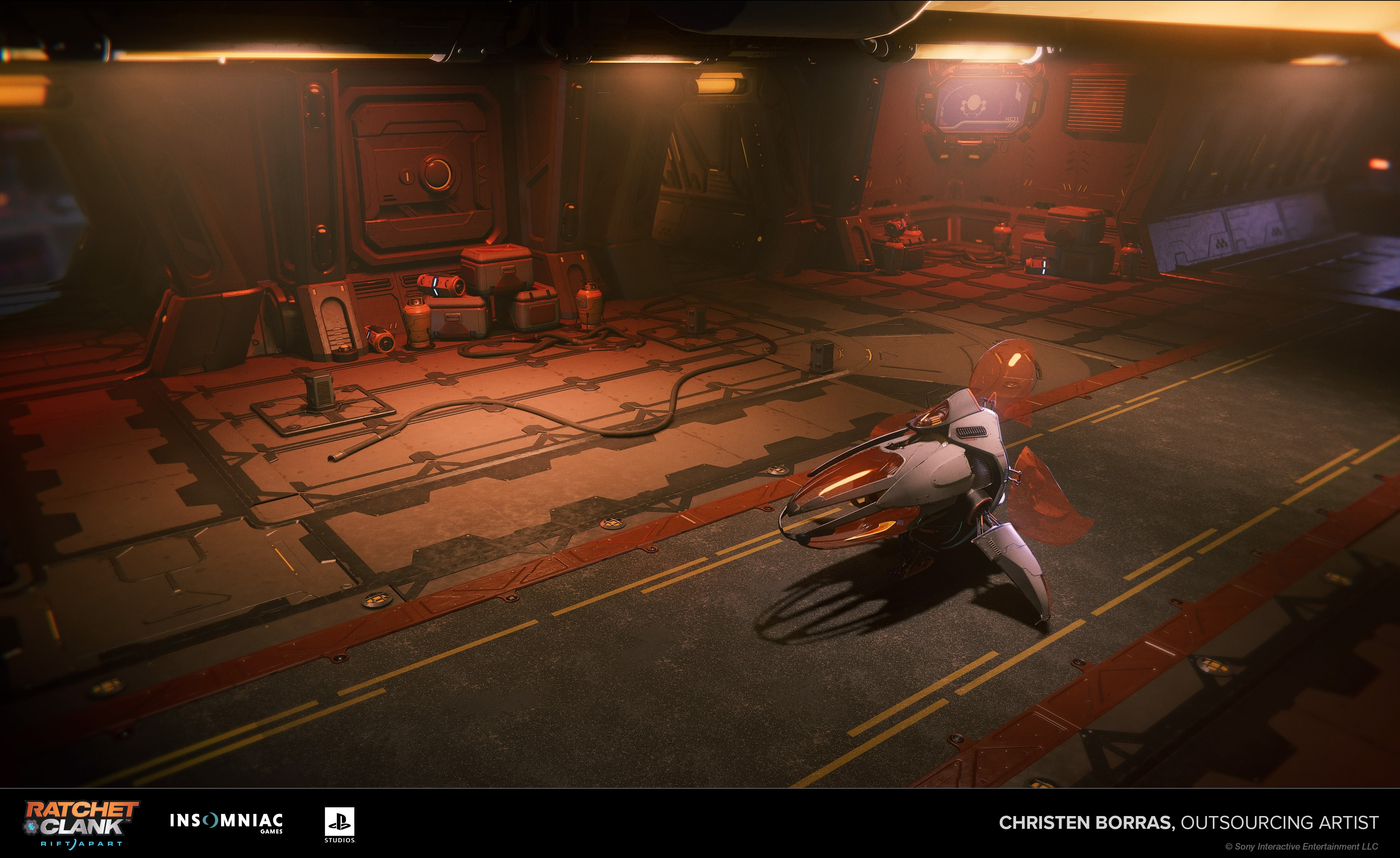 Lemon SKy helped with a lot of the walls, floors and ceiling assets. 