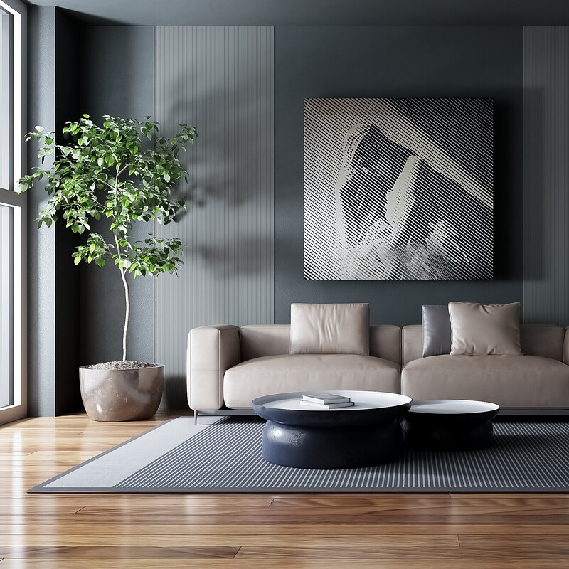 Modern Living Room 