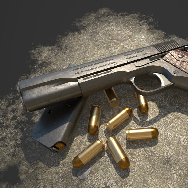 Colt Model of 1911 U.S Army. 45 ACP