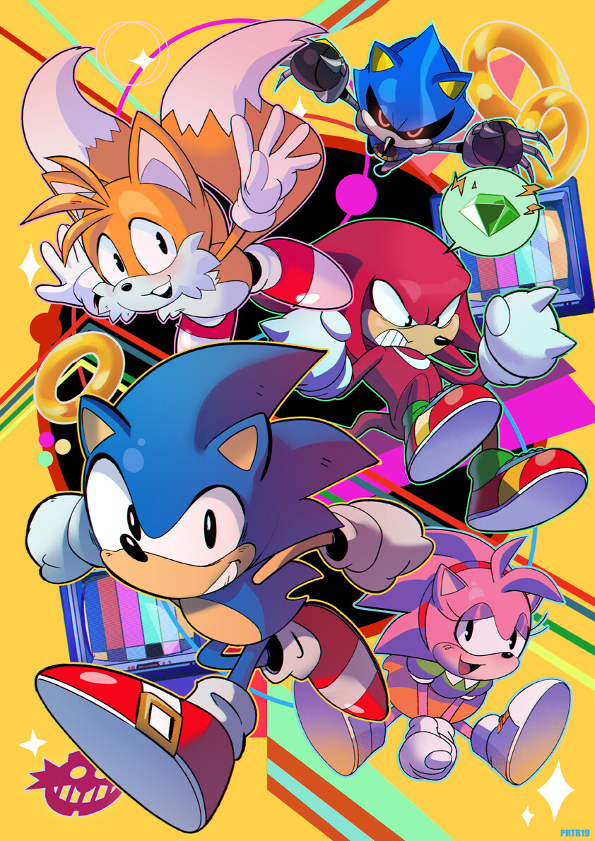 ArtStation - Sonic Mania Celebration