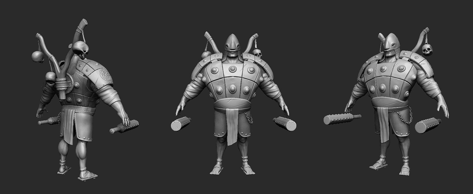 Ancient Civilizations: Lost &amp; Found: Game Character Art Challenge
Concept Art: Kenny Jeong 
(https://www.artstation.com/artist/kennyjeong)
3D Development: Lente Scura
Maya
Zbrush