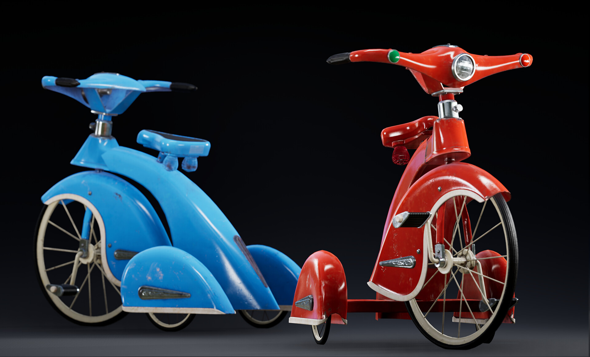 ArtStation 1930s Tricycle