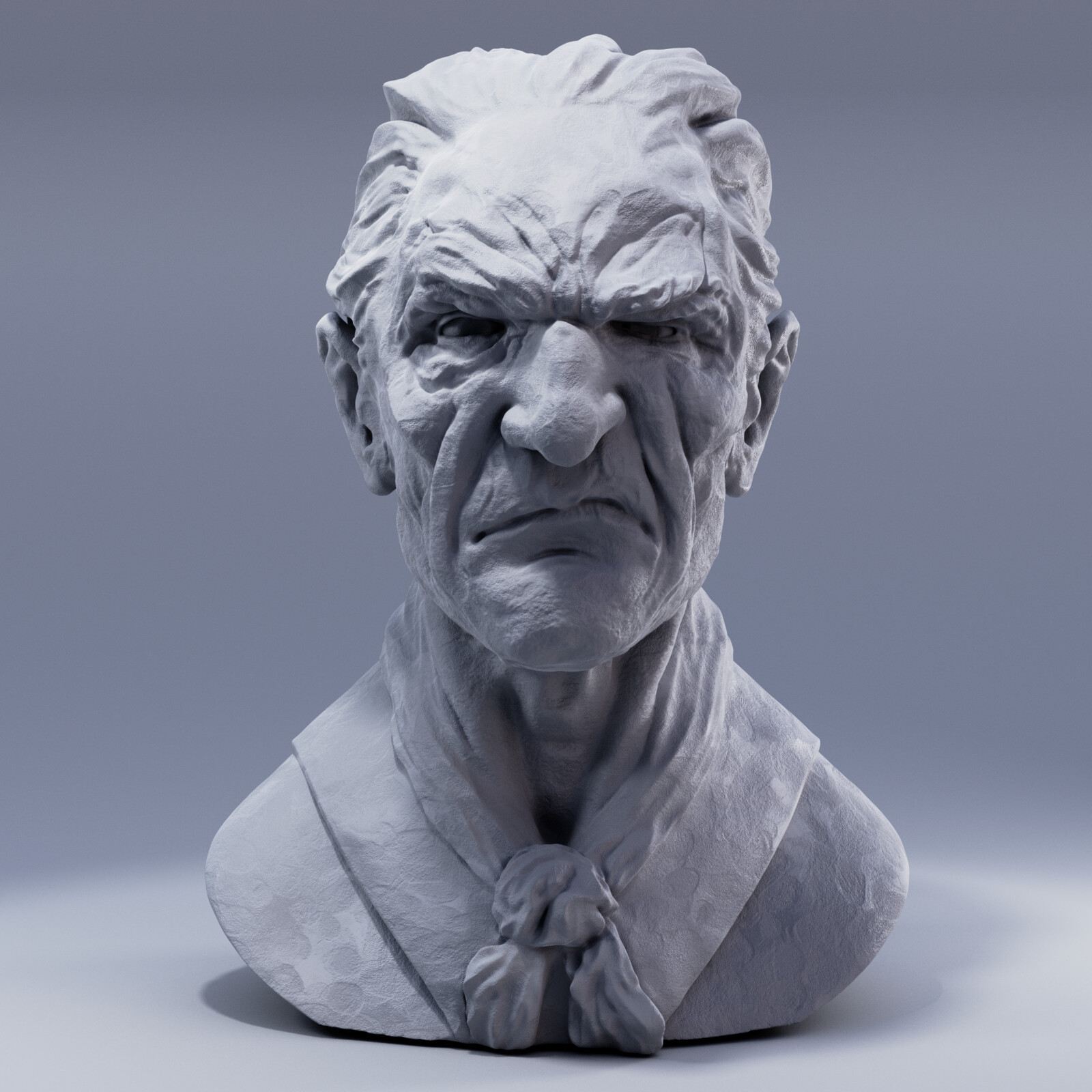 Wise Ol' Aristocrat - Character Bust Practice