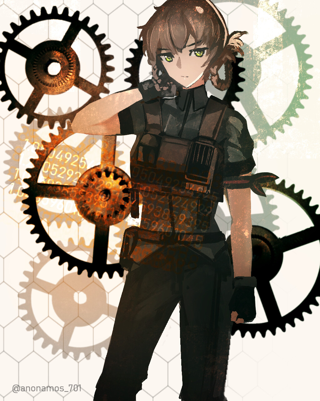 Artstation Steins Gate Amos Yan