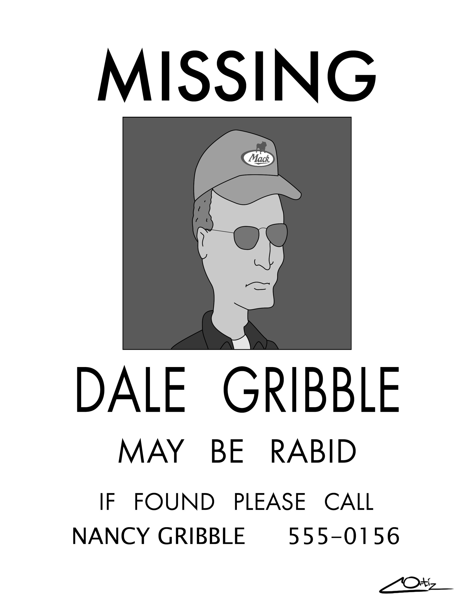 ArtStation - Dale Gribble: May be Rabid