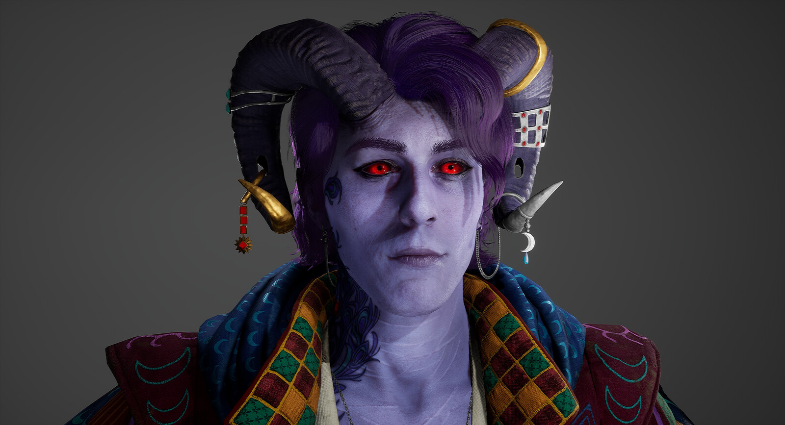 We scanned my friend Boyd for the head likeness.