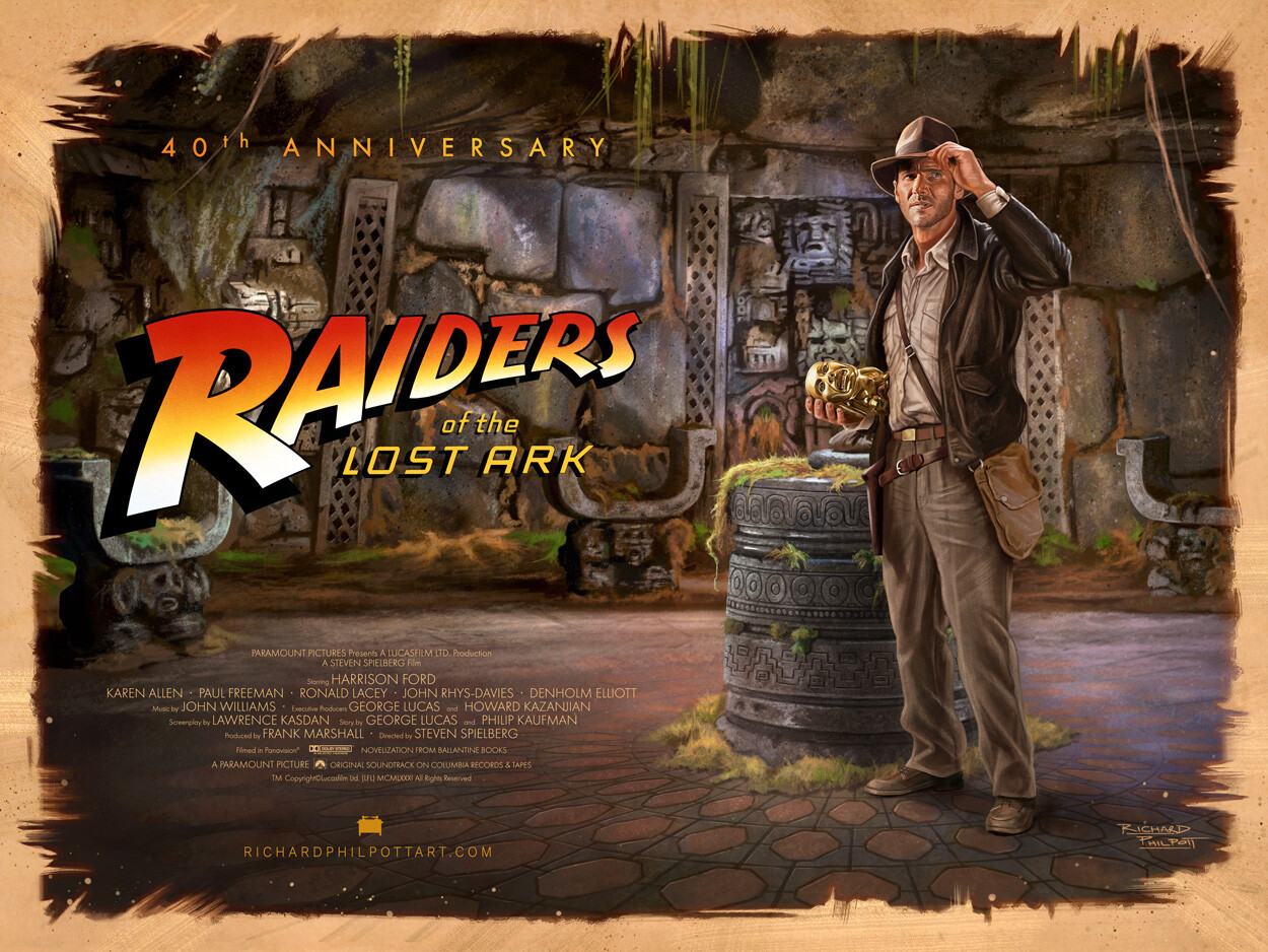 Raiders of the Lost Ark 40th Anniversary - Fan art