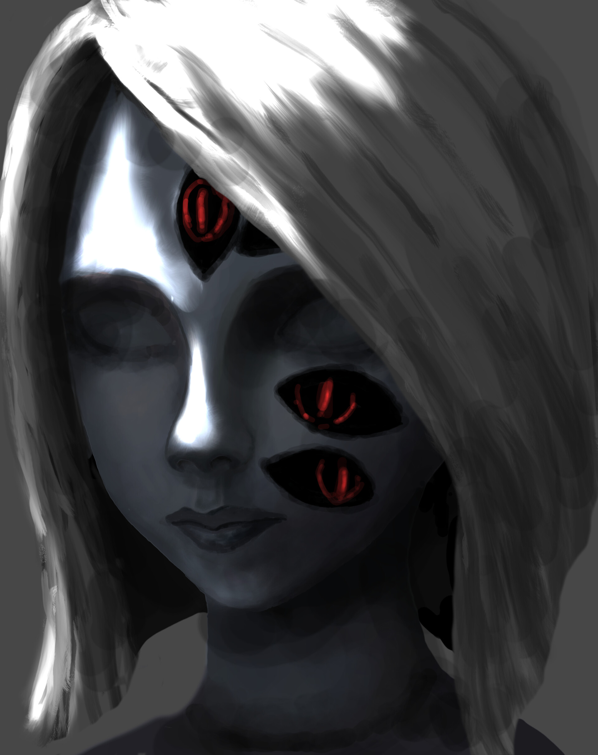 ArtStation magic in her eyes