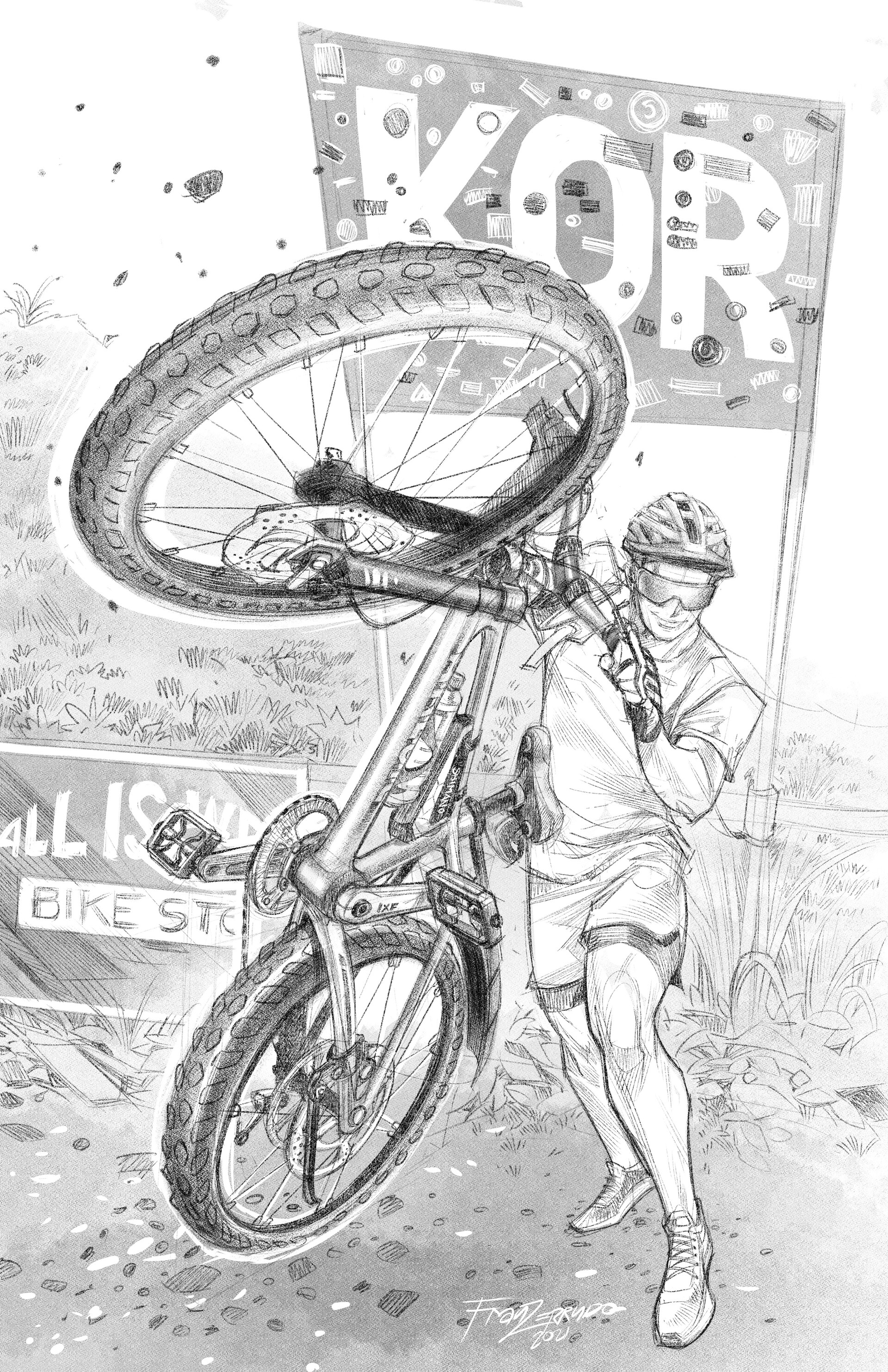 me and my bicycle
