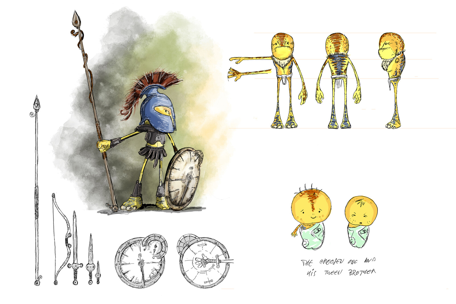 Color concept for the Chosen One