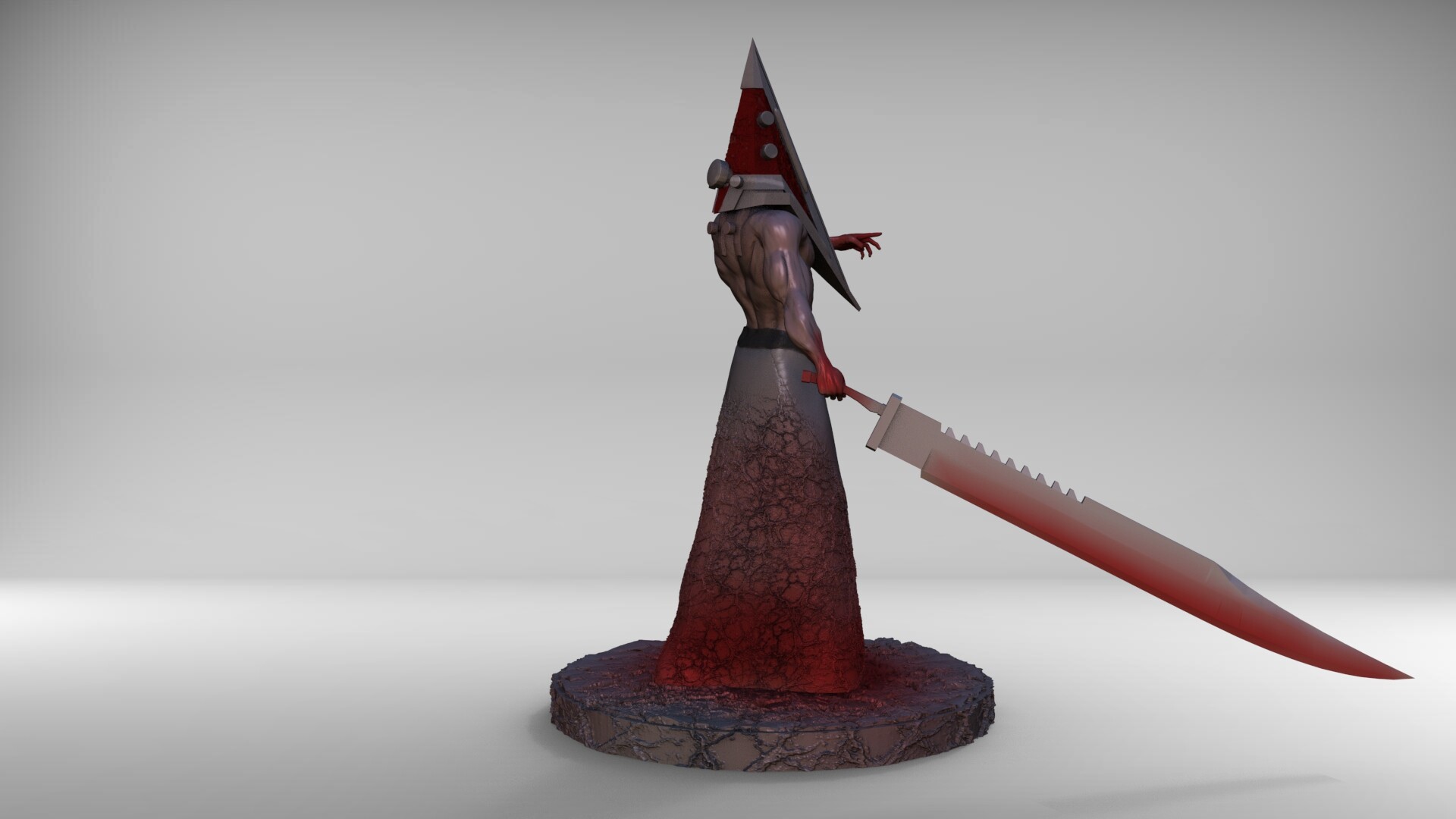 Pyramid Head Sword from Silent Hill | 3D Print Model