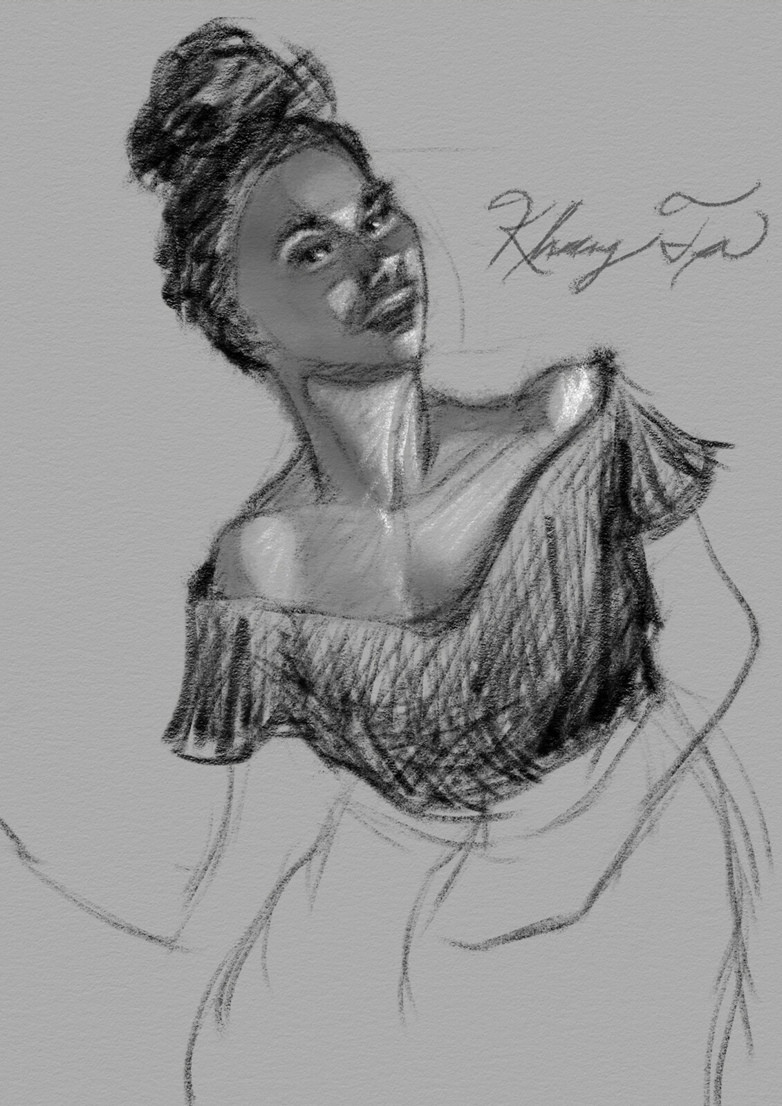 Portrait Drawing Practice with Glenn Vilpuu
