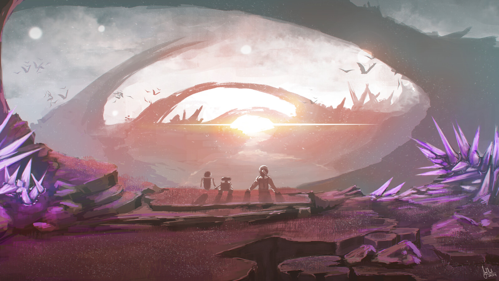 Landscape study from 2014