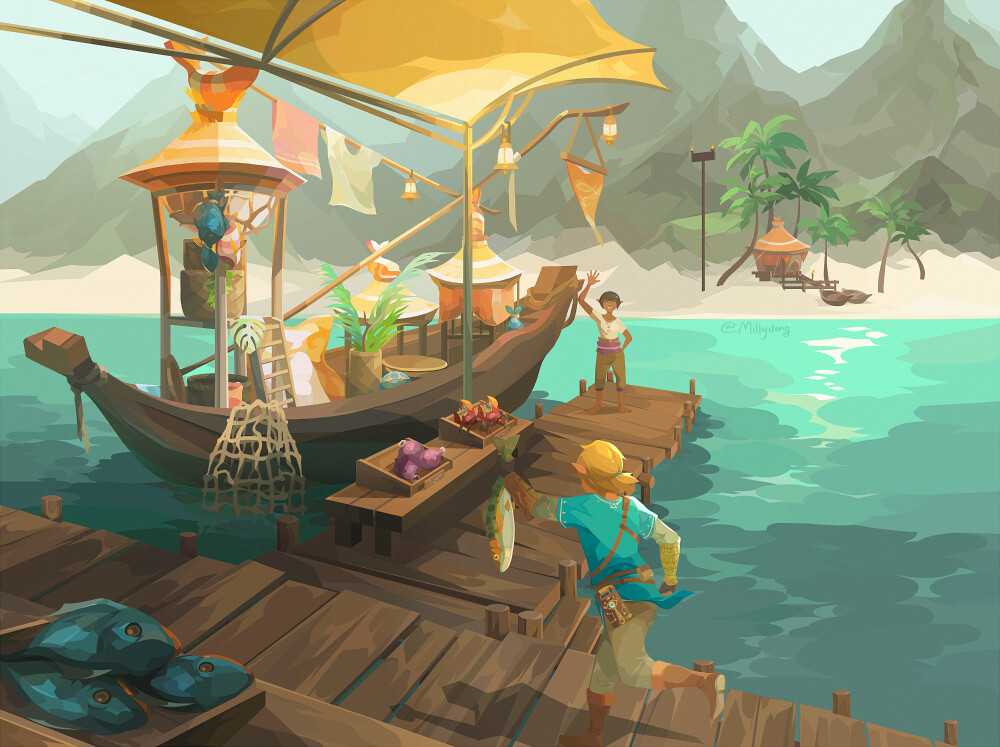 ArtStation - Lurelin Village