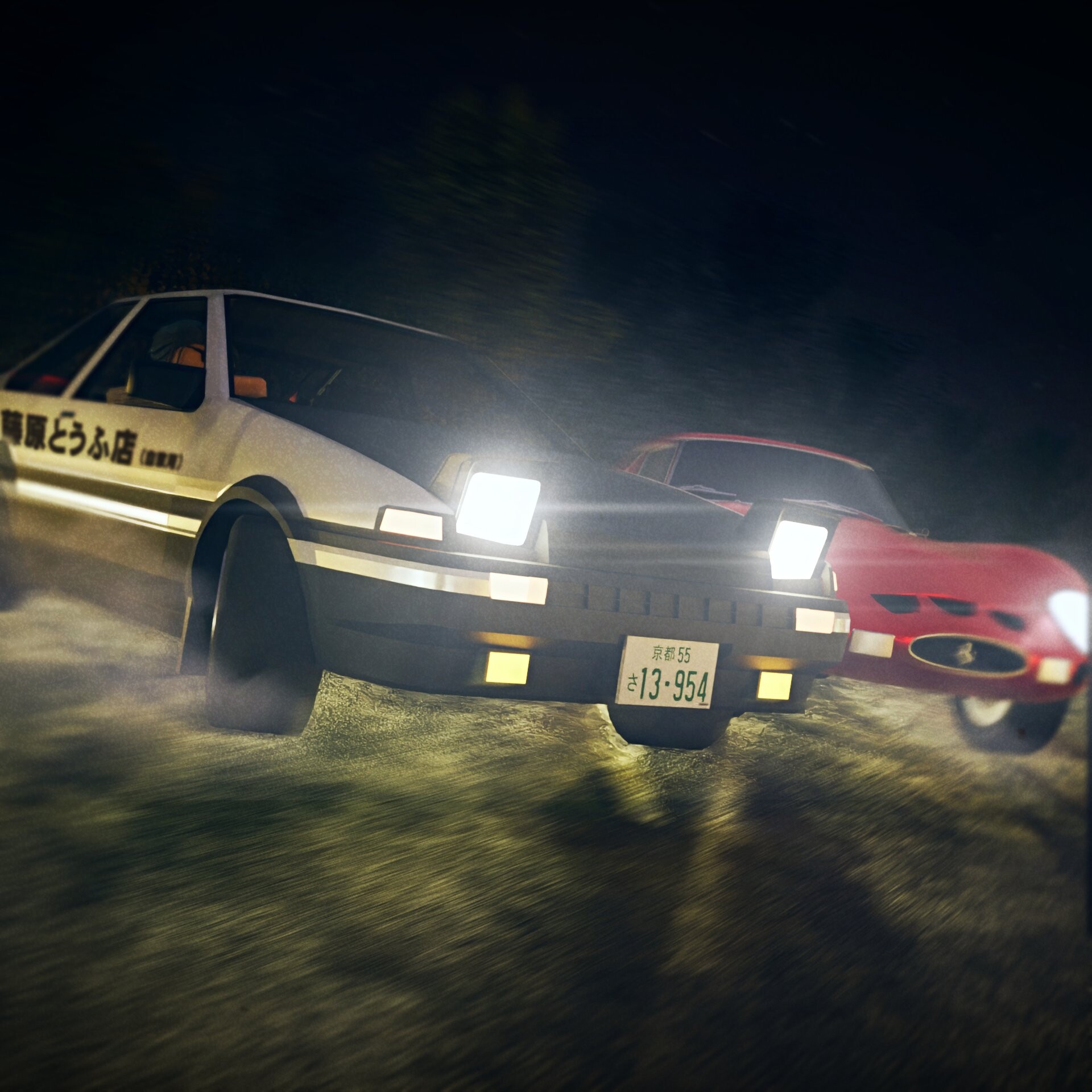 Artstation Drifting In The Streets