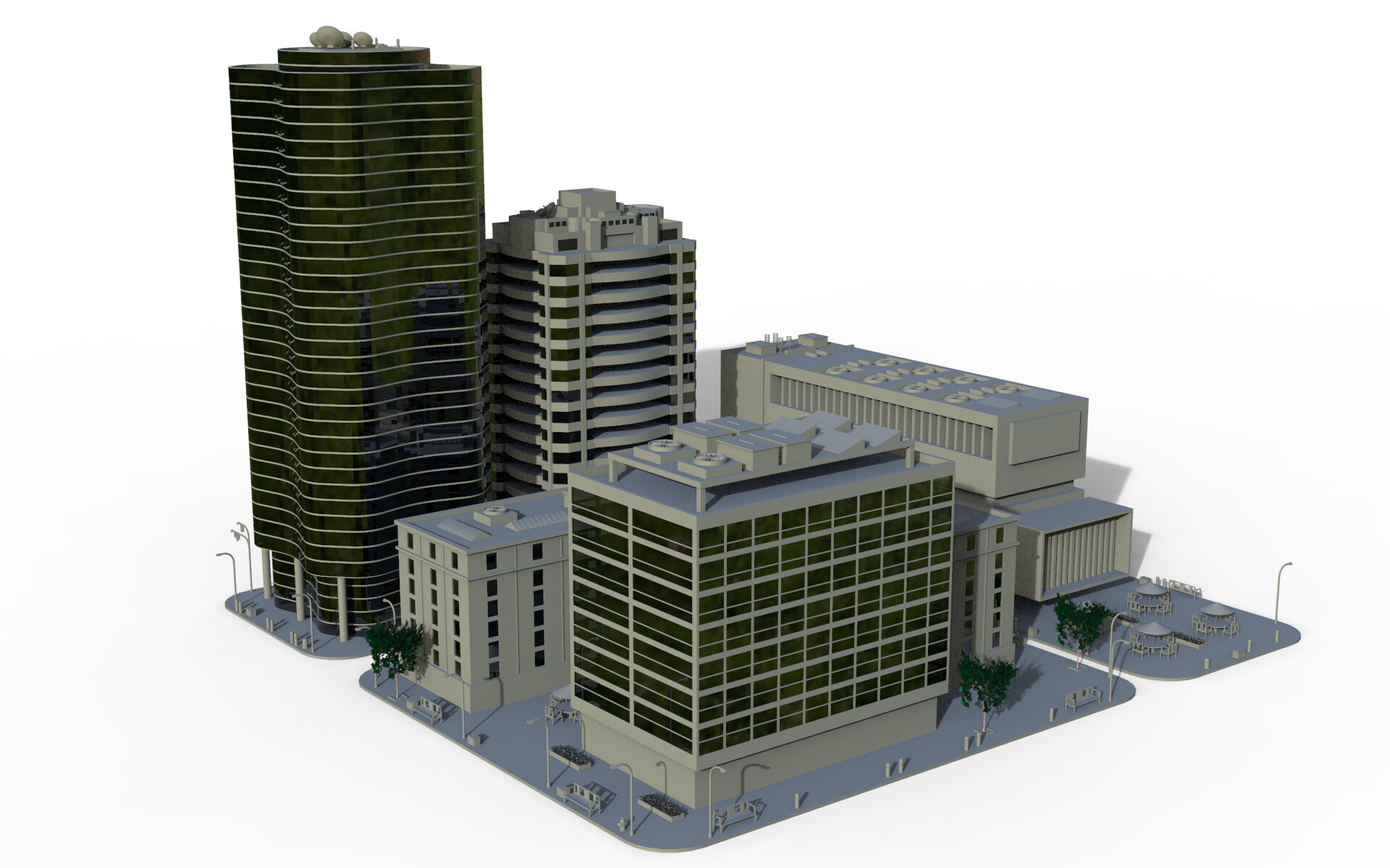 ArtStation - Buildings Version II