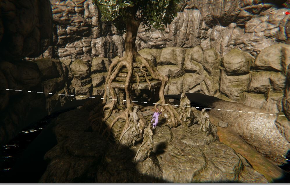 Unity szene in wich that asset will be used
