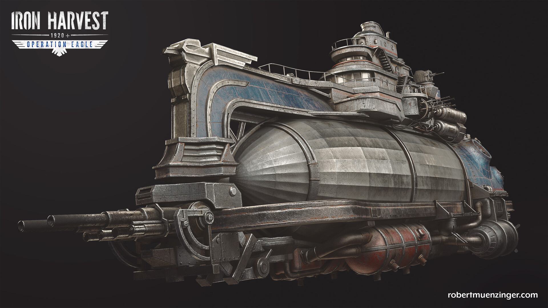 Robert Münzinger Iron Harvest Mason's Airship