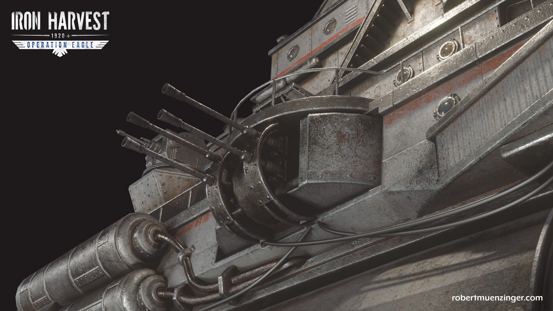 Robert Münzinger Iron Harvest Mason's Airship