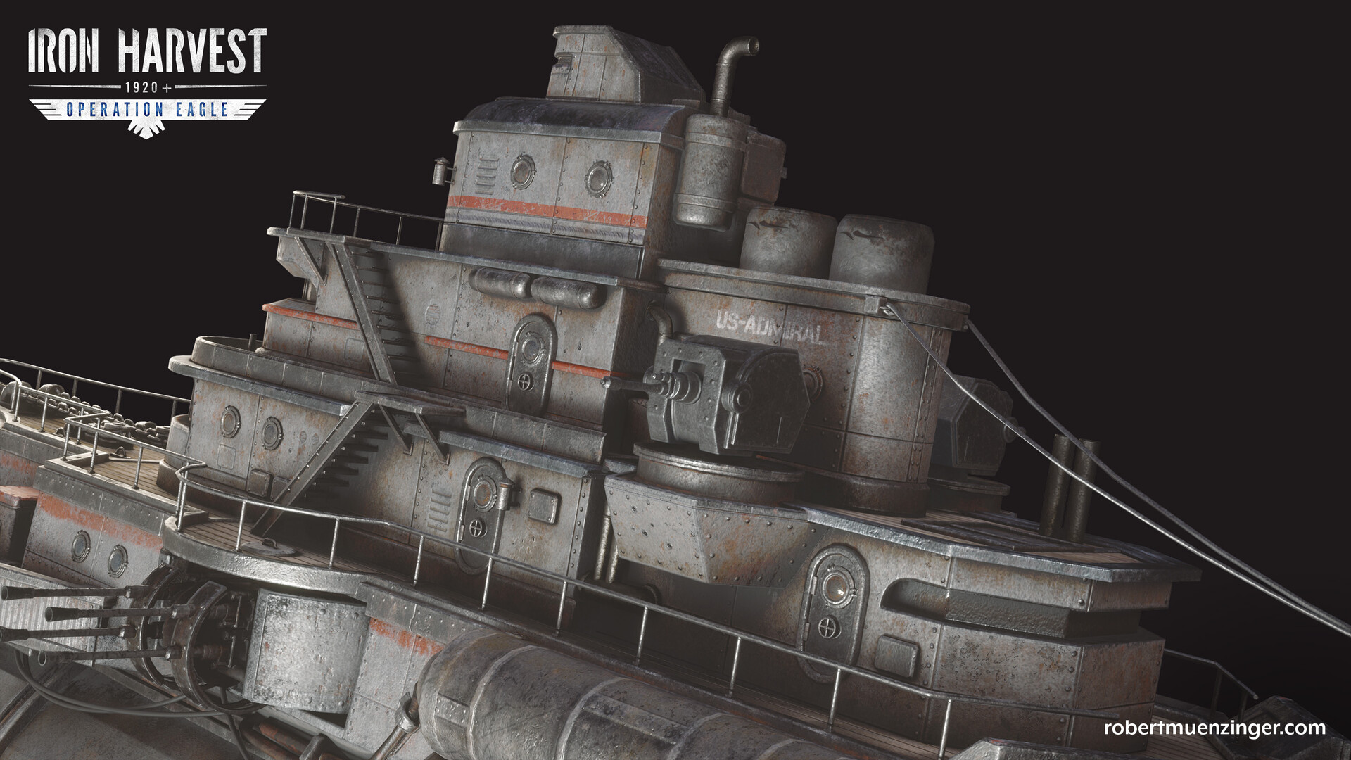 Robert Münzinger Iron Harvest Mason's Airship