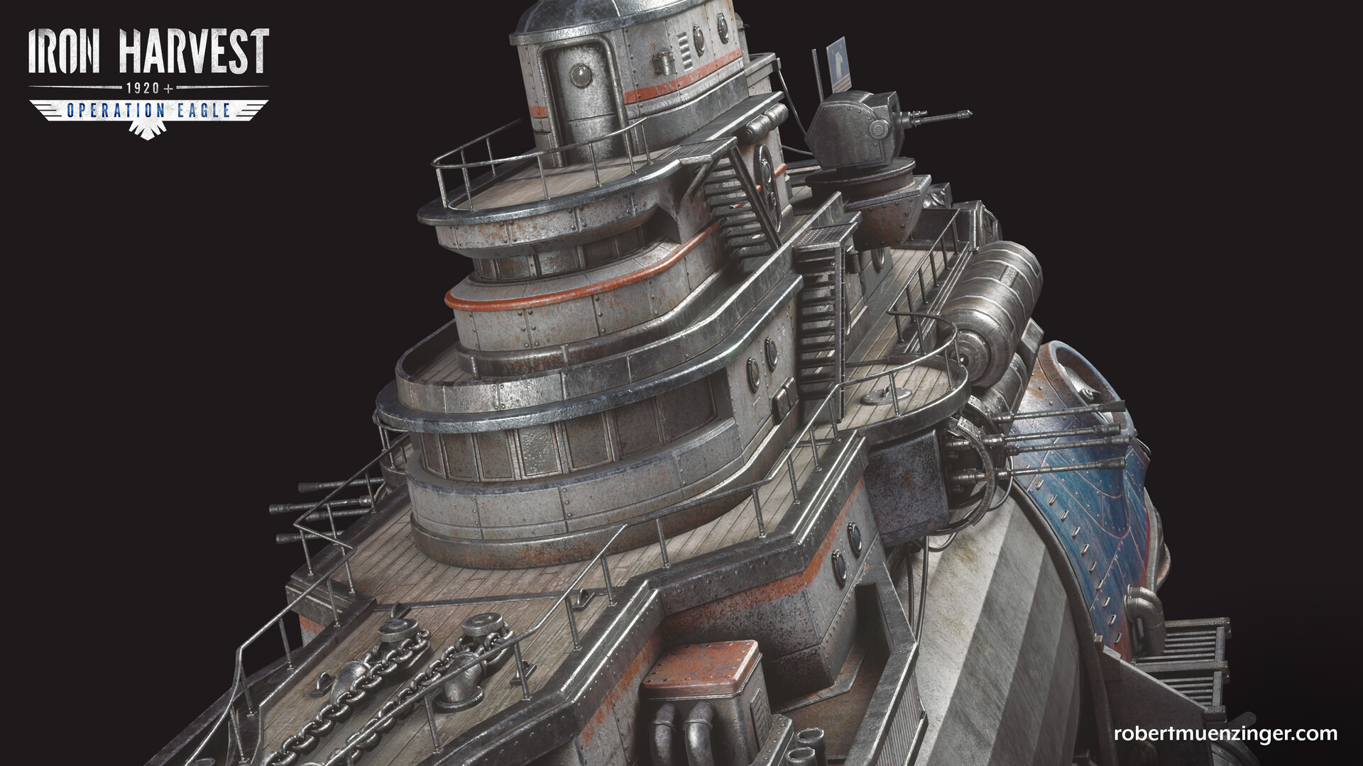 Robert Münzinger Iron Harvest Mason's Airship