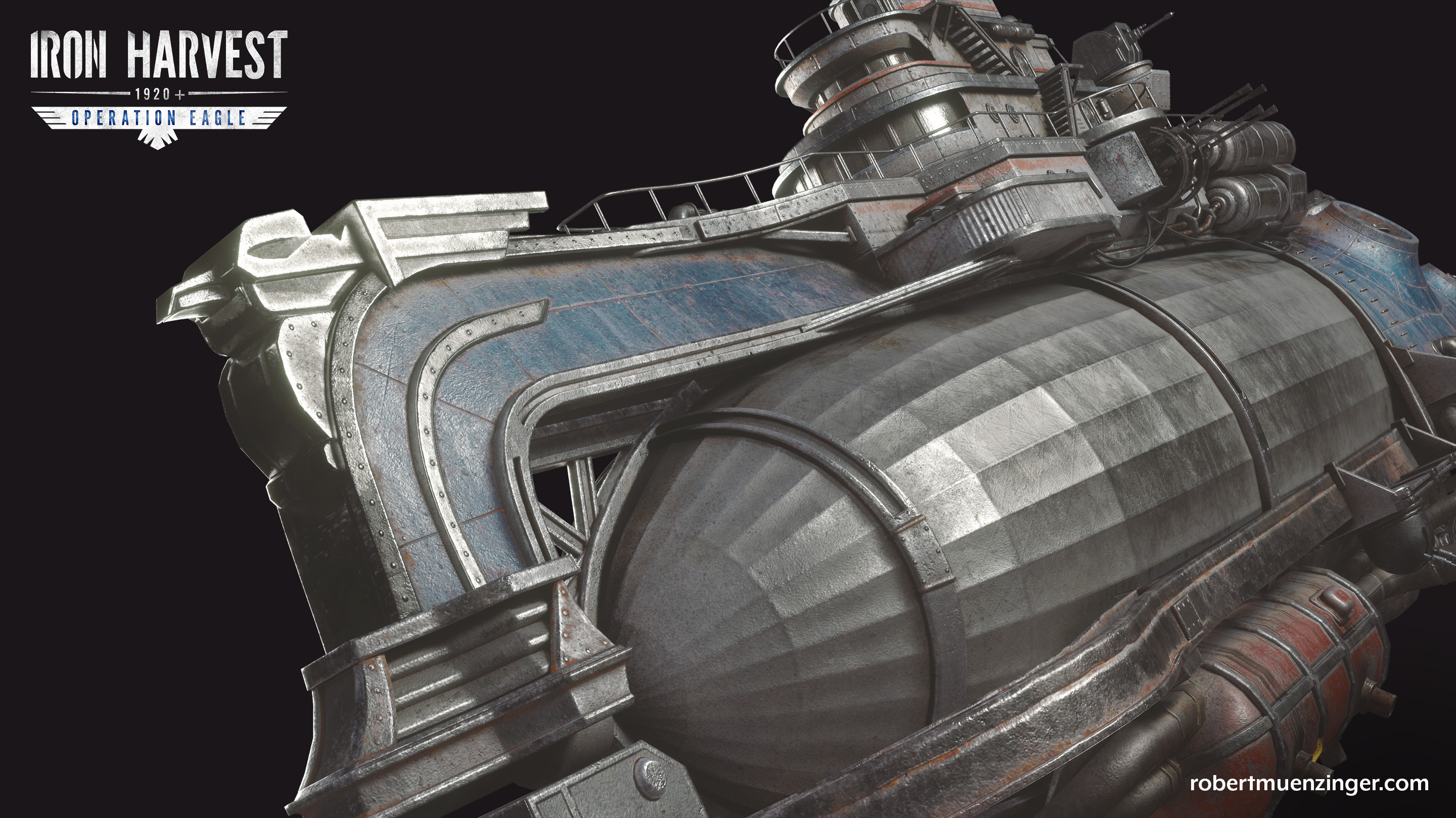 Robert Muenzinger 3D Artist Iron Harvest Mason's Airship